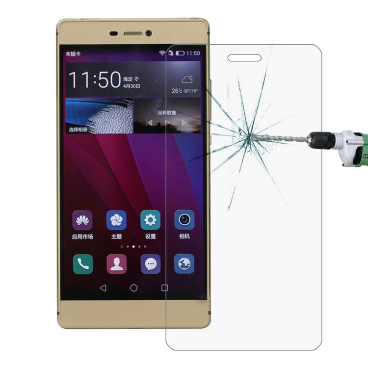 Tempered glass screen protector film for Huawei P9 with 2.5D rounded edges
