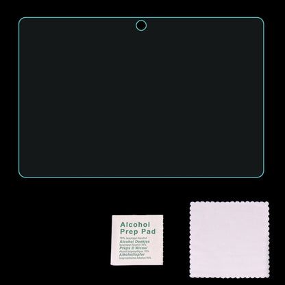 Tempered glass screen protector with alcohol prep pad and cleaning cloth