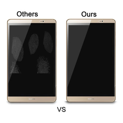 Tempered glass screen protector film comparison on tablet screens