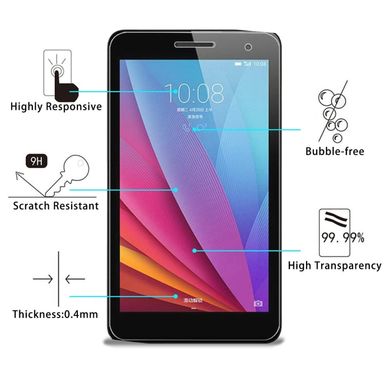 Clear 2.5D tempered glass screen protector film, bubble-free and scratch-resistant