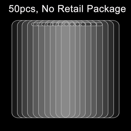 Pack of 50 clear 2.5D tempered glass screen protectors for Huawei P8
