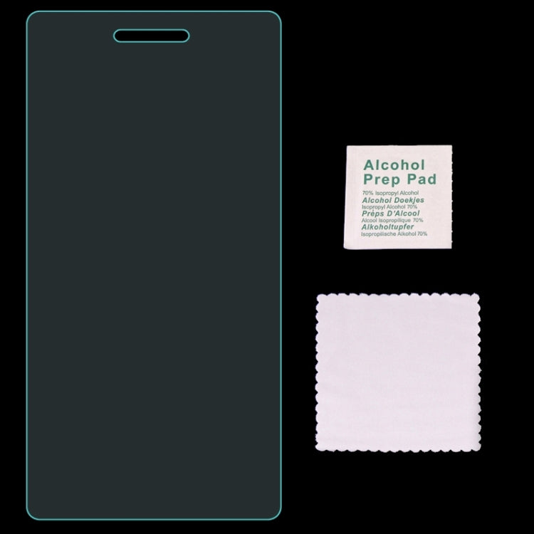 Tempered glass screen protector film with alcohol prep pad and cleaning cloth