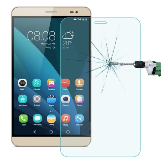 Tempered glass screen protector film for tablet, clear 2.5D rounded edges