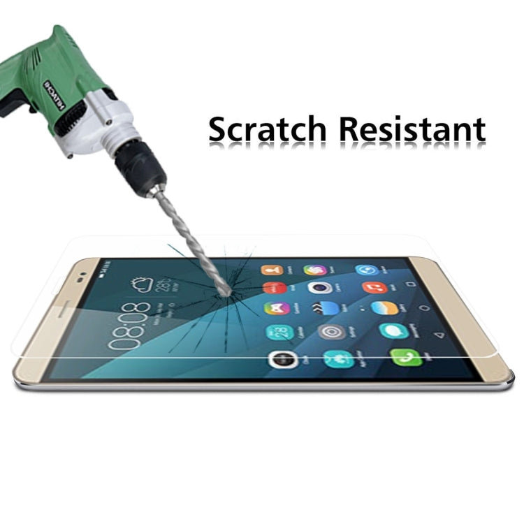 Tempered glass screen protector film for tablet, water-spray application and wiping