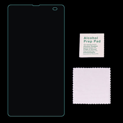 Tempered glass screen protector with alcohol prep pad and microfiber cleaning cloth