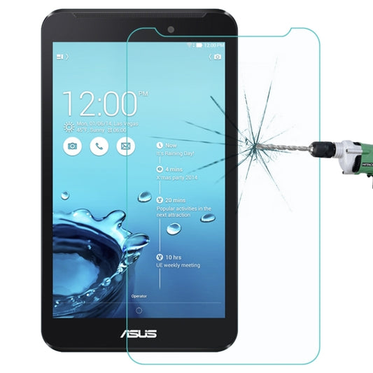 Clear tempered glass screen protector with 2.5D curved edges for tablet