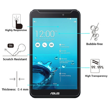 0.4mm 9H tempered glass screen protector, bubble-free, high-transparency film