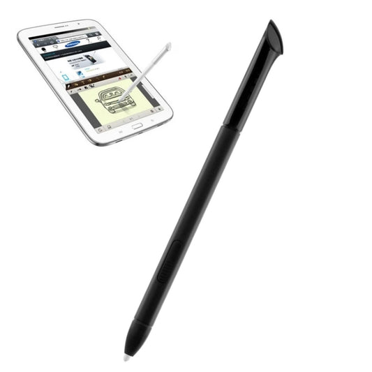 Black pressure-sensitive stylus pen with pointed tip for Samsung tablets