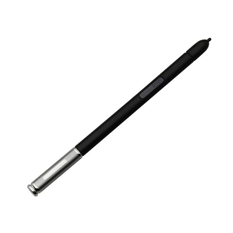 Black high-sensitivity stylus pen, side view with metal tip
