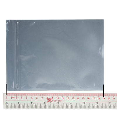 Anti-static zip-lock bag, 19 x 15 cm size, with zip seal