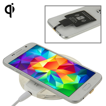 Wireless Qi charging receiver charging phone with colorful screen