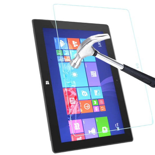 Tempered glass screen protector film with rounded 2.5D edges for tablet