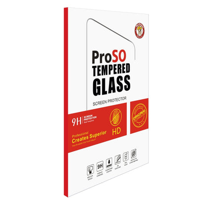 Pro50 tempered glass screen protector box for tablet screens