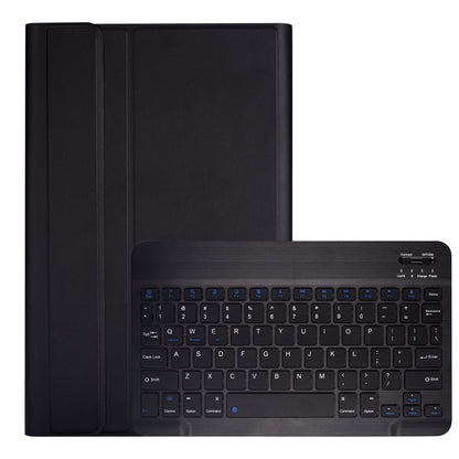 Black detachable Bluetooth keyboard tablet case with folio stand