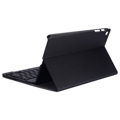 Black tablet case with detachable Bluetooth keyboard and viewing stand