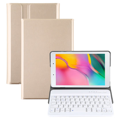 Beige leather-style tablet case with detachable magnetic keyboard and folio stand