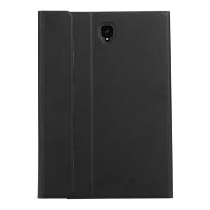 Black tablet back case with camera cutout and fold cover