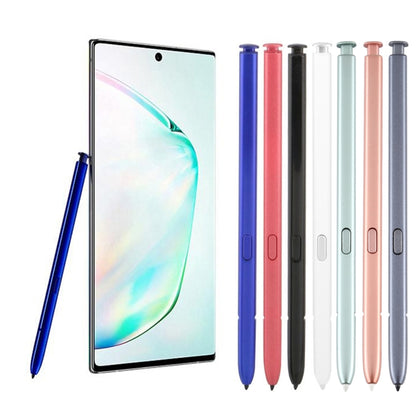 Set of capacitive touch stylus pens in multiple colors with metal tips.