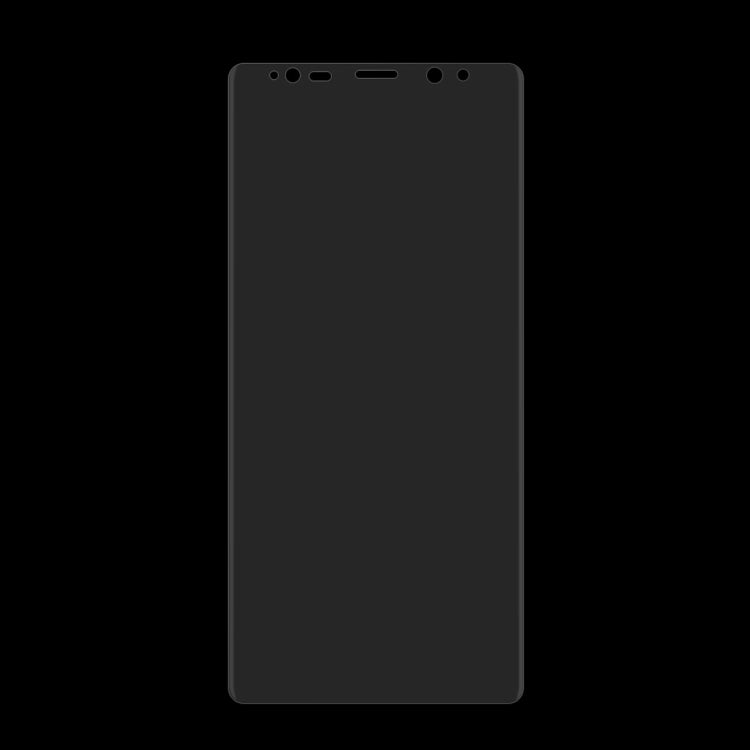 Curved PET screen protector sheet, full coverage, for Galaxy Note 9