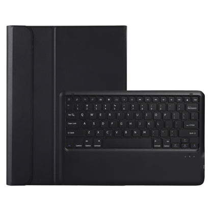 Detachable Bluetooth keyboard tablet case, black flip cover with keyboard attached
