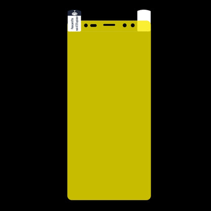 Full screen hydrogel protector film backing sheet, bright yellow