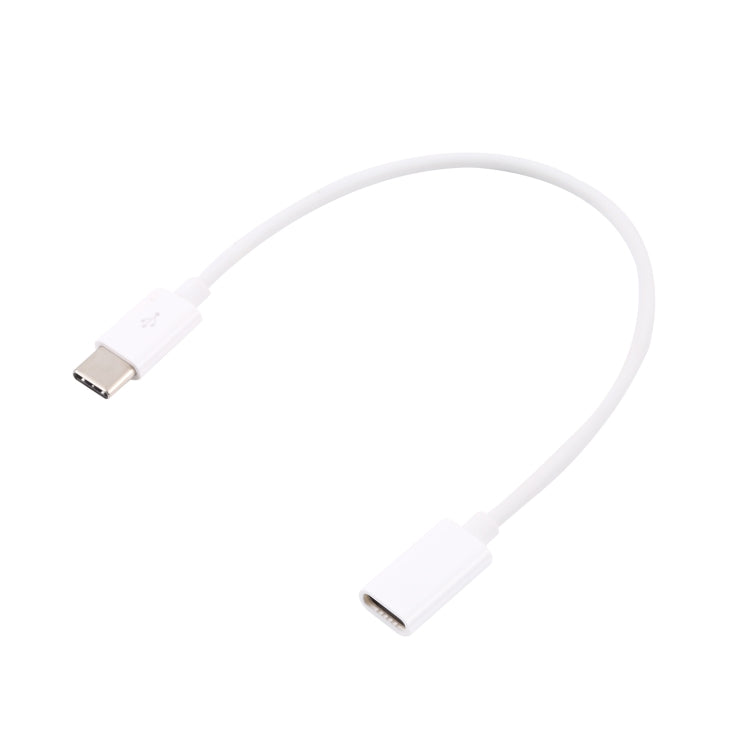 USB-C to USB-C extension cable with male and female Type-C connectors