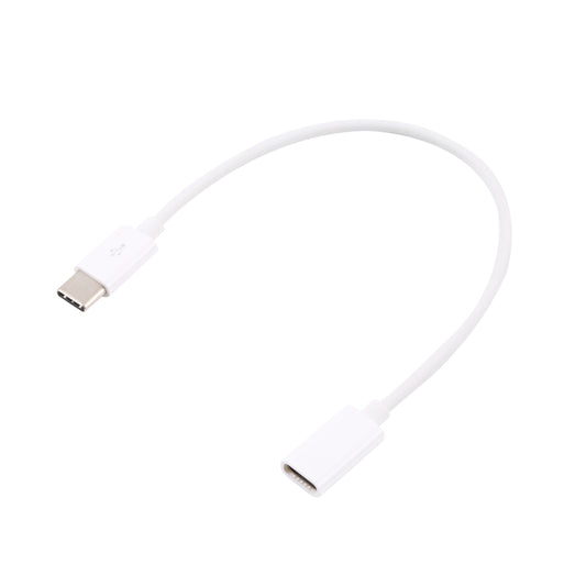 USB-C to USB-C extension cable with male and female Type-C connectors