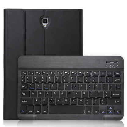Ultrathin detachable magnetic tablet keyboard case with black folio and dark gray keyboard