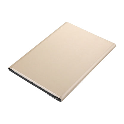 Ultrathin folio tablet case in beige with slim protective cover and rear cutout