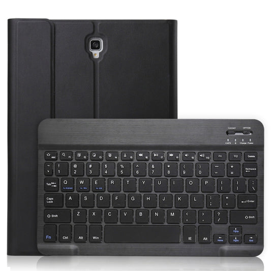 Black ultra-thin tablet folio case with detachable Bluetooth keyboard