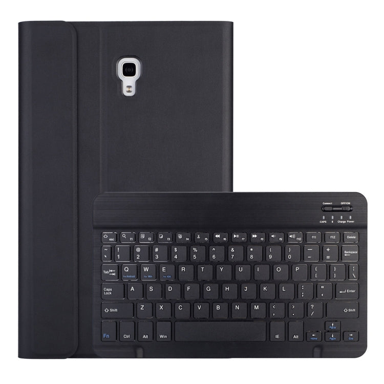 Black detachable keyboard tablet case with stand and camera cutout for Galaxy Tab