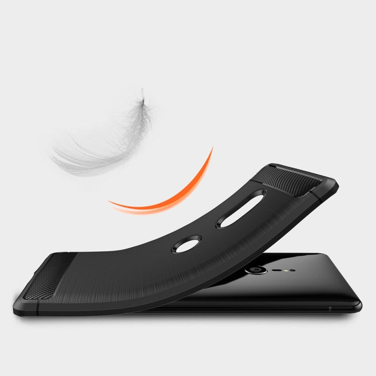 Brushed TPU phone case bumper lip with anti-slip texture, dark gray