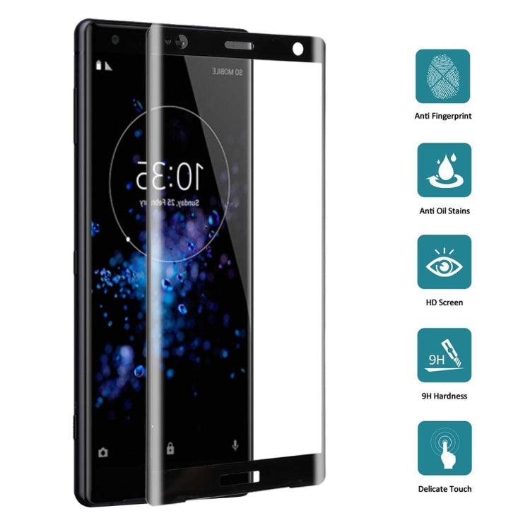 Tempered glass screen protector film for smartphone with anti-fingerprint and 9H hardness