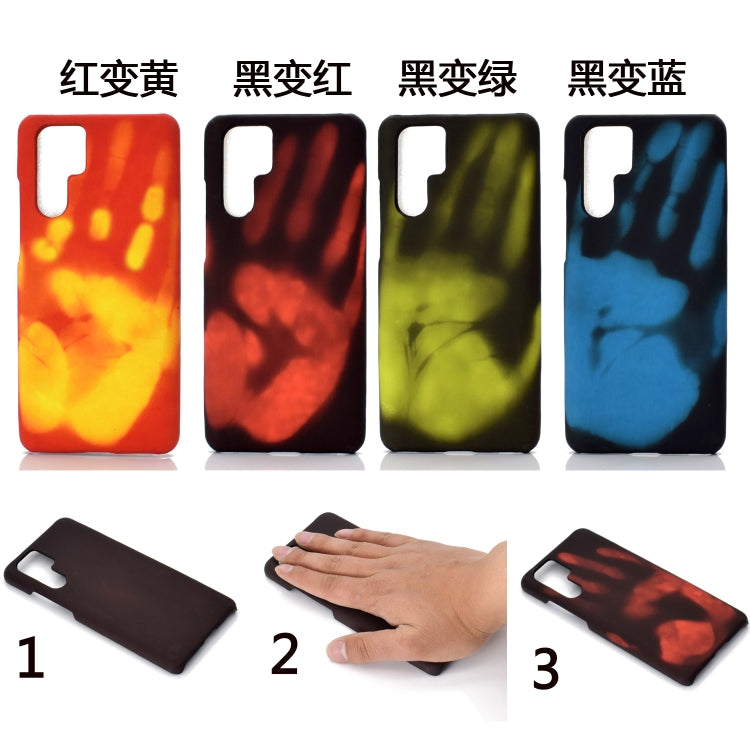 Paste Skin + PC Thermal Sensor Discoloration Protective Back Cover Case for Huawei P30 Pro, For Huawei P30 Pro