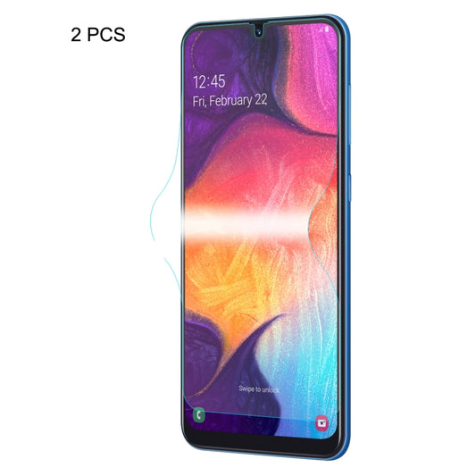 2-pack clear hydrogel full-screen protectors for Samsung Galaxy A30/A50