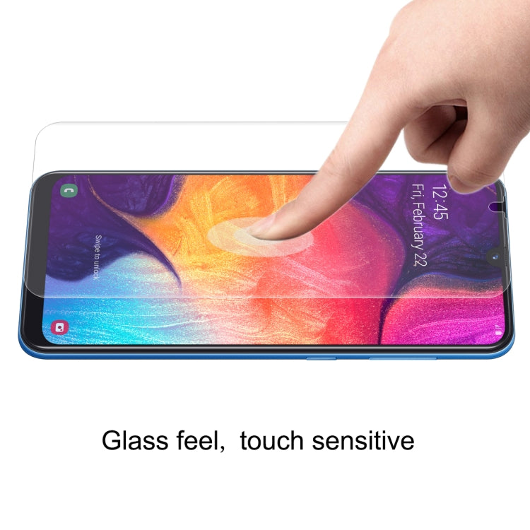 Hydrogel full-screen protector film for Samsung Galaxy A30/A50, touch-sensitive