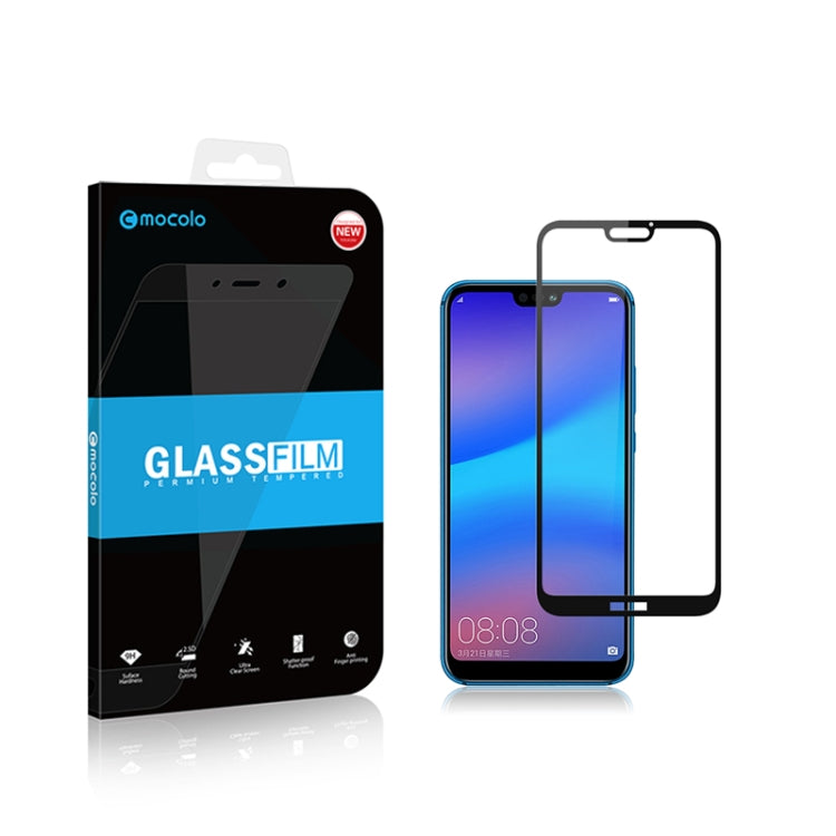 2Pcs mocolo 0.33mm 9H 2.5D Full GlueTempered Glass Film, Huawei P30, Huawei P30 Lite, Huawei P20, Huawei P20 Lite, Huawei P20 Pro, Huawei Mate 20 X, Huawei Mate 20, Huawei Mate 20 Lite