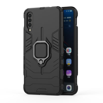 PC + TPU Shockproof Protective Case with Magnetic Ring Holder for VIVO IQOO, Black, Navy Blue, Red