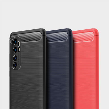 For Xiaomi Mi Note 10 Lite Brushed Texture Carbon Fiber TPU Case, For Xiaomi Mi Note 10 Lite