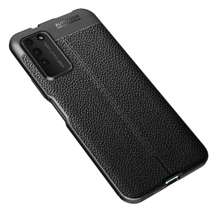For Huawei Honor X10 Litchi Texture TPU Shockproof Case, For Huawei Honor X10