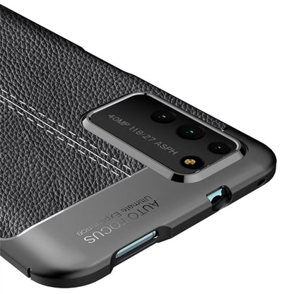 For Huawei Honor X10 Litchi Texture TPU Shockproof Case, For Huawei Honor X10