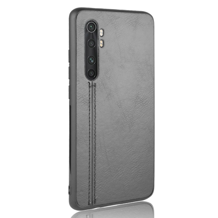 For Xiaomi Mi Note 10 Lite Shockproof Sewing Cow Pattern Skin PC + PU + TPU Case, For Xiaomi Mi Note 10 Lite