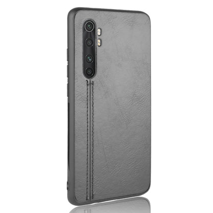 For Xiaomi Mi Note 10 Lite Shockproof Sewing Cow Pattern Skin PC + PU + TPU Case, For Xiaomi Mi Note 10 Lite