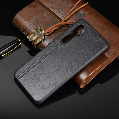 For Xiaomi Mi Note 10 Lite Shockproof Sewing Cow Pattern Skin PC + PU + TPU Case, For Xiaomi Mi Note 10 Lite