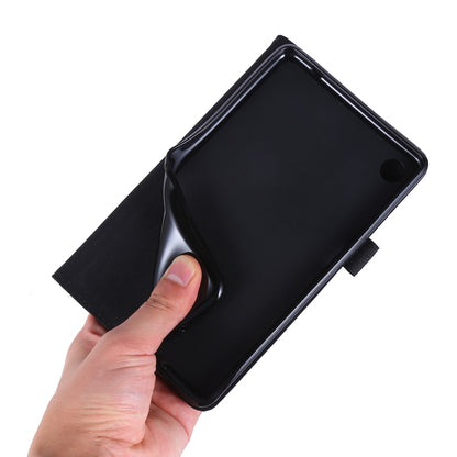 Horizontal Flip TPU + Fabric PU Leather Protective Case with Name Card Clip, For Lenovo Tab M7