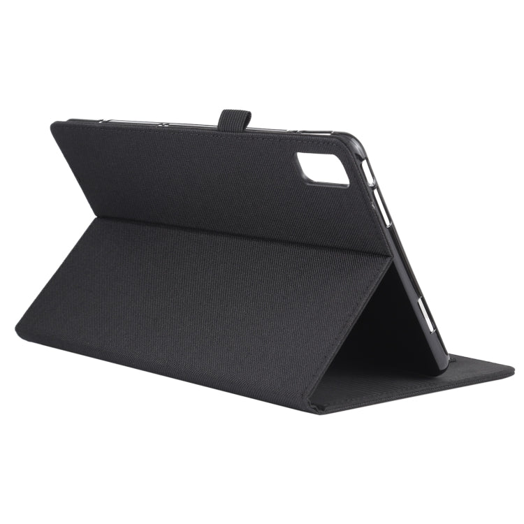Horizontal Flip TPU + Fabric PU Leather Protective Case with Name Card Clip, For Huawei Matepad 10.4