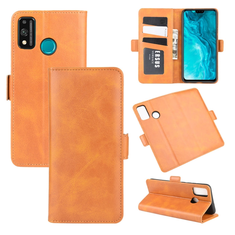 For Huawei Honor 9X lite Dual-side Magnetic Buckle Horizontal Flip Leather Case with Holder & Card Slots & Wallet, For Huawei Honor 9X Lite