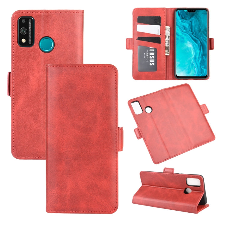 For Huawei Honor 9X lite Dual-side Magnetic Buckle Horizontal Flip Leather Case with Holder & Card Slots & Wallet, For Huawei Honor 9X Lite