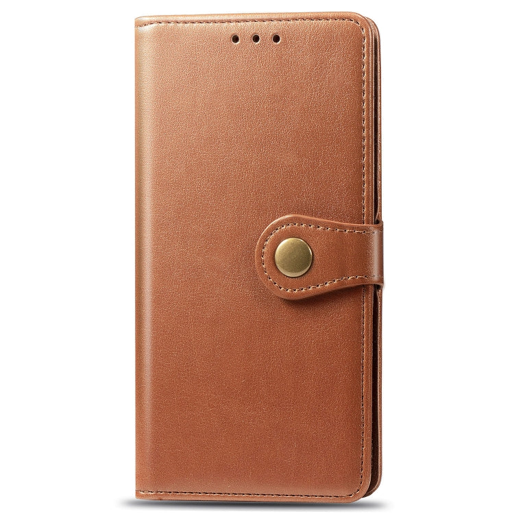 For Xiaomi Mi 10 Lite 5G Retro Solid Color Leather Buckle Phone Case with Lanyard & Photo Frame & Card Slot & Wallet & Stand Function, For Xiaomi Mi 10 Lite 5G