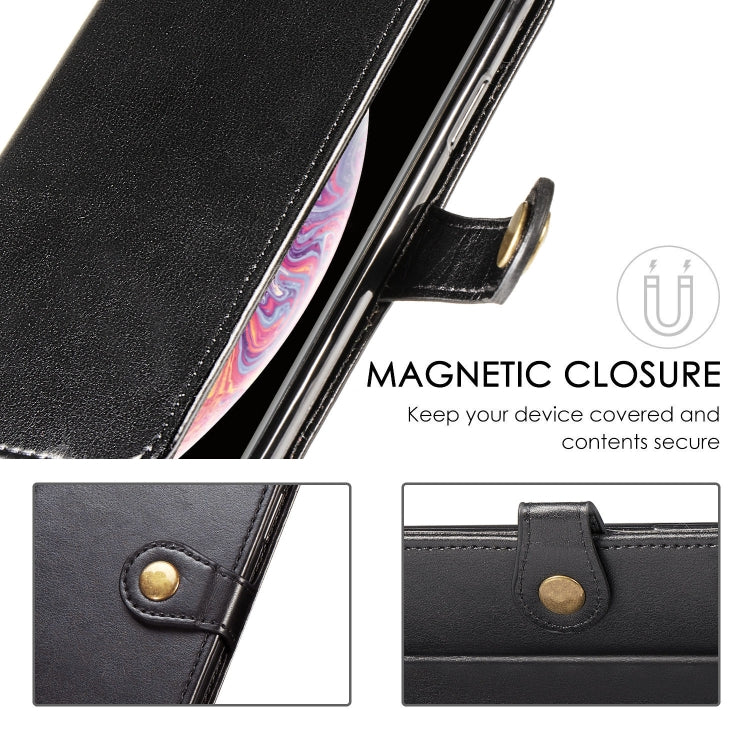 For Xiaomi Mi 10 Lite 5G Retro Solid Color Leather Buckle Phone Case with Lanyard & Photo Frame & Card Slot & Wallet & Stand Function, For Xiaomi Mi 10 Lite 5G